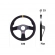 Atech 330mm Flat Steering Wheel - ATVO0100