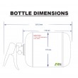 MFM125A Bottle Dimensions