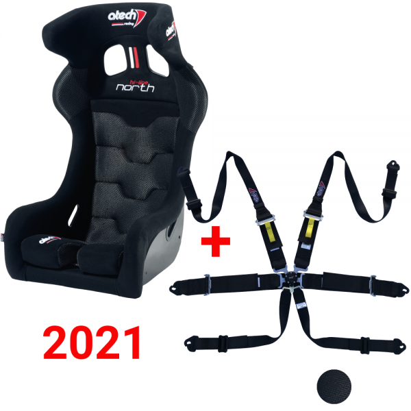 2021 Atech North Seat Harness, Car Seat Riser Brackets