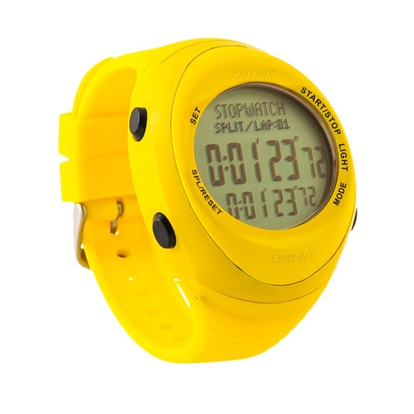 AST Fastime Rally Watch RW3YW - All Yellow with grey display