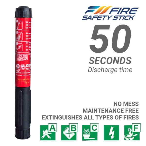 Fire Safety Stick FSS50SEC - 50 Second Discharge
