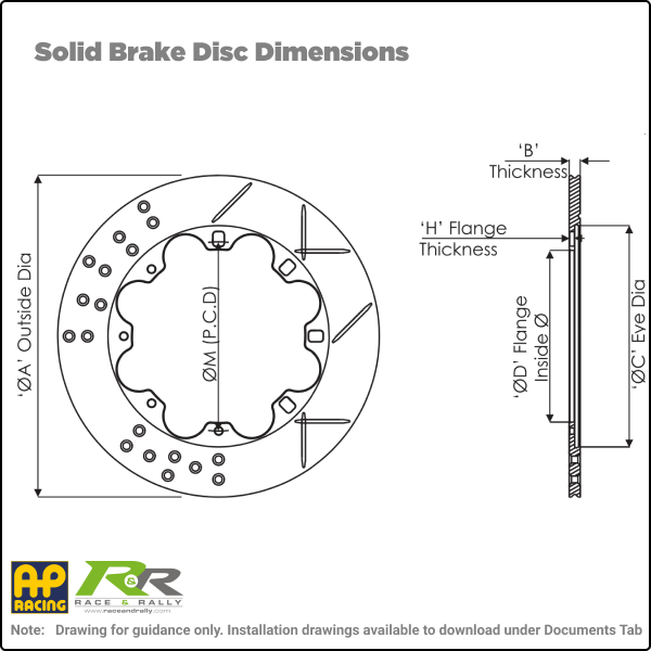 Solid Brake Discs