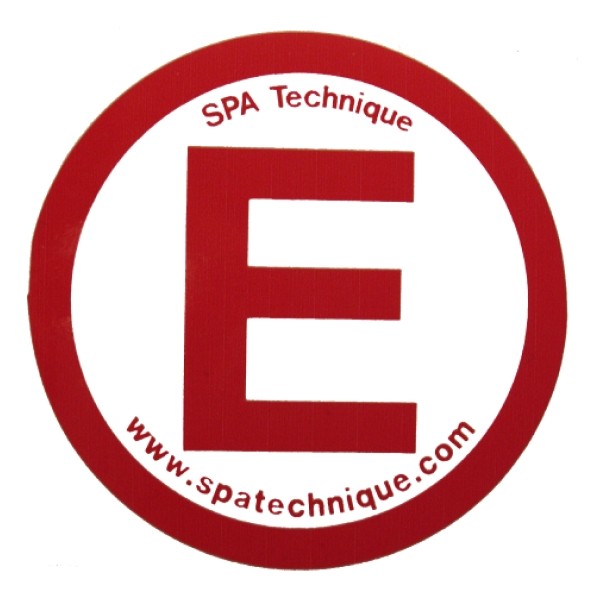SPA Large E Location Label