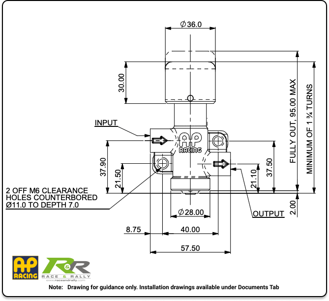 Installation Drawing - CP3550-14